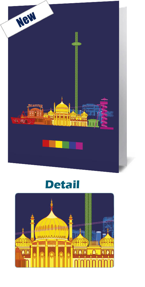 Brighton Pride Notecard £3.99