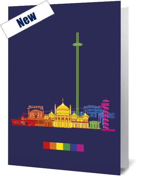 Brighton Pride Notecard £3.99