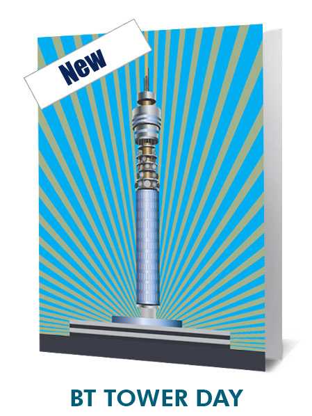 BT Tower Station Notecard £3.99