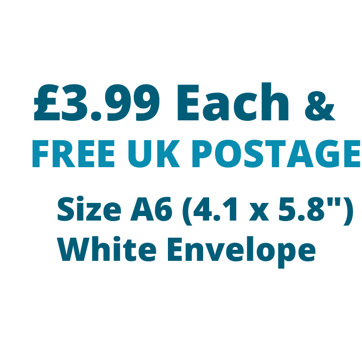 A6 Size Notecard Price £3.99