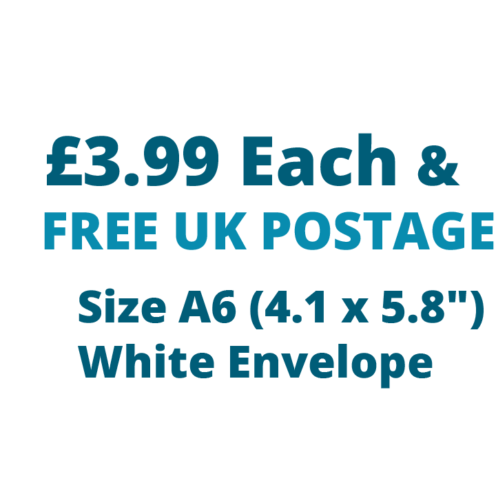 A6 Size Notecard Price £3.99