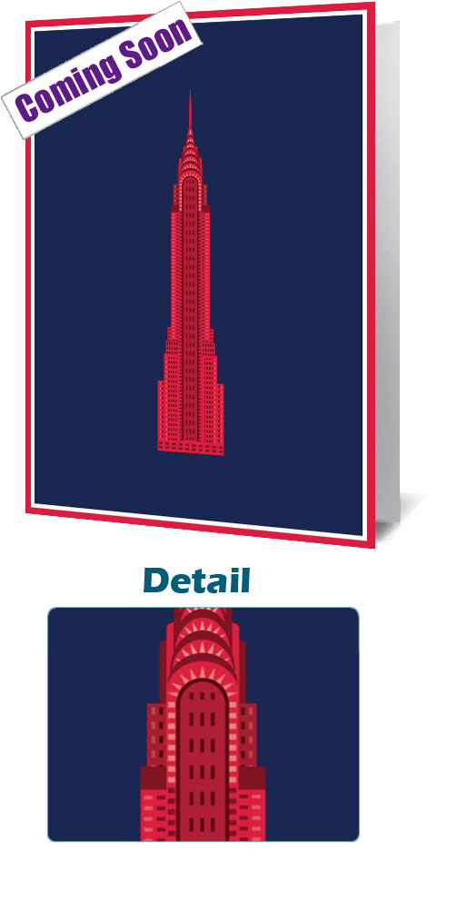 Chrysler Building Notecard £3.99
