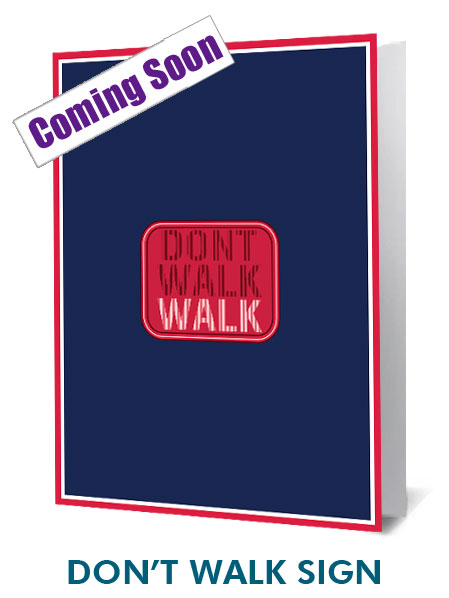 New York Dont walk Sign Notecard £3.99