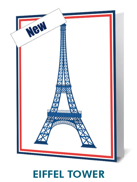 Eiffel Tower Notecard £3.99