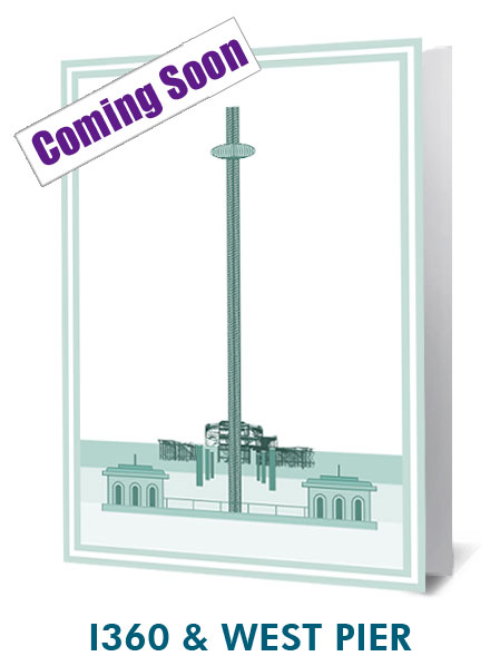 brighton I360 West Pier Notecard £3.99