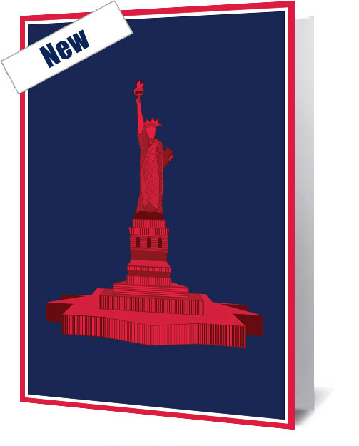 Statue Of Liberty Notecard £3.99