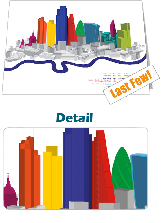 London The City Day Notecard £3.99