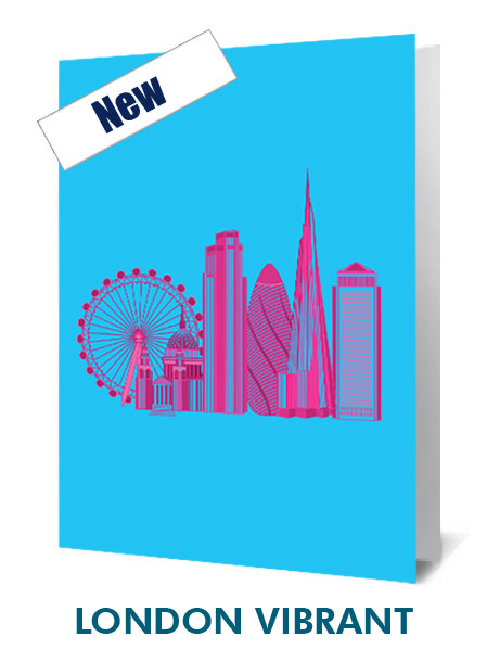 London Vibrant Notecard £3.99