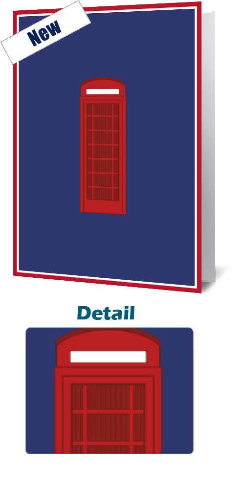 London Telephone Box Notecard £3.99