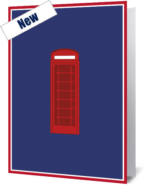 London Telephone Box Notecard £3.99
