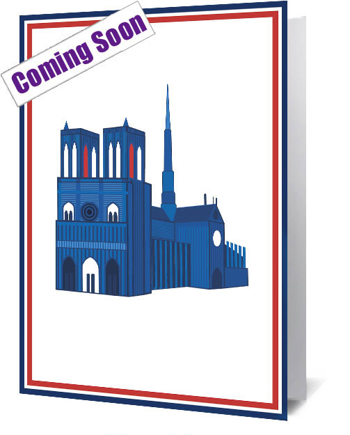 Notre-Dame Cathederal Notecard £3.99