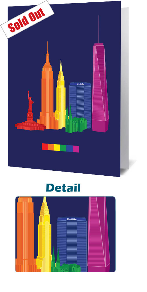 New York City Pride Notecard £3.99