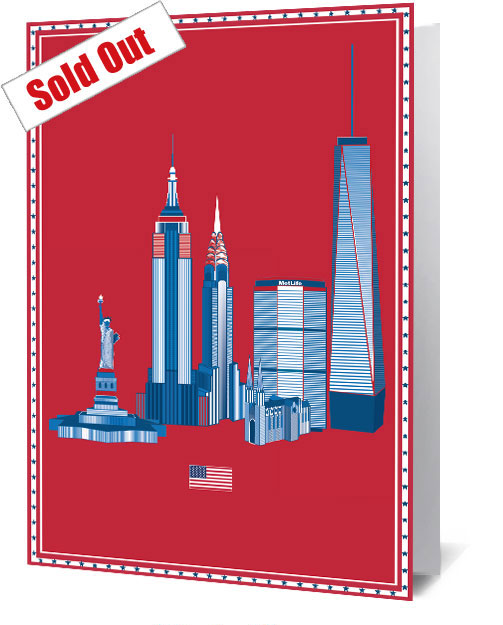 New York City Traditional Notecard £3.99