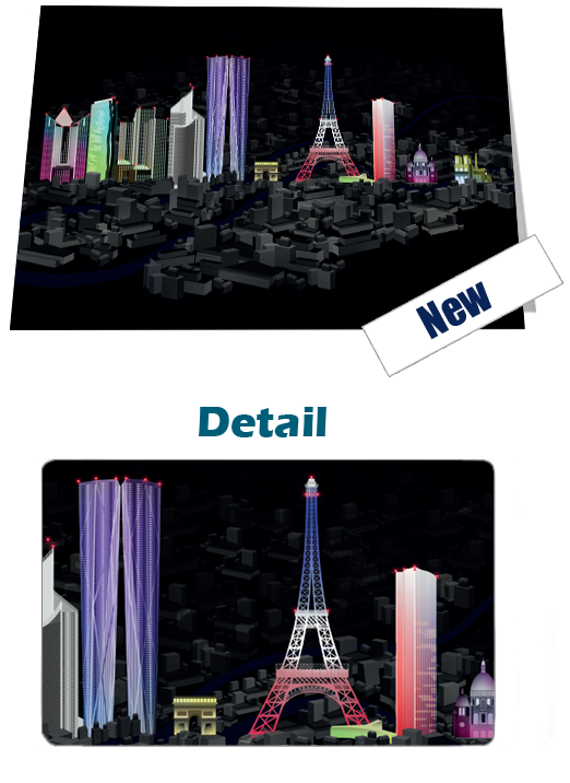 Paris Night Notecard £3.99