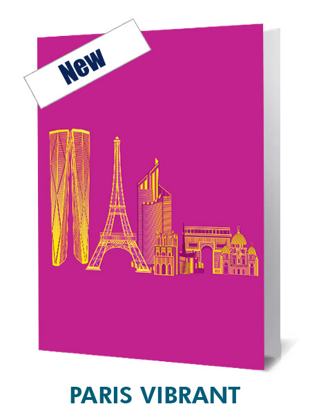 Paris Vibrant Notecard £3.99