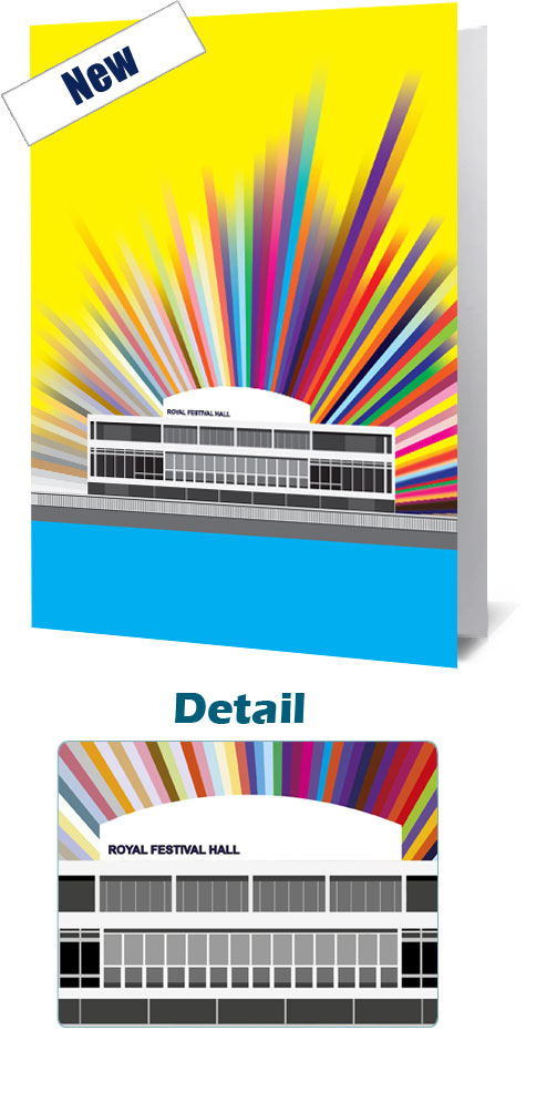 Royal Festival Hall Day Notecard £3.99