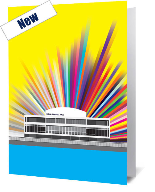 Royal Festival Hall Day Notecard £3.99