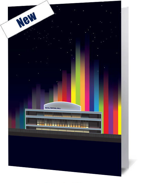 Royal Festival Hall Night Notecard £3.99