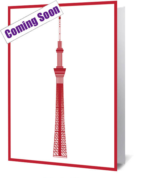 Tokyo Skytree Notecard £3.99