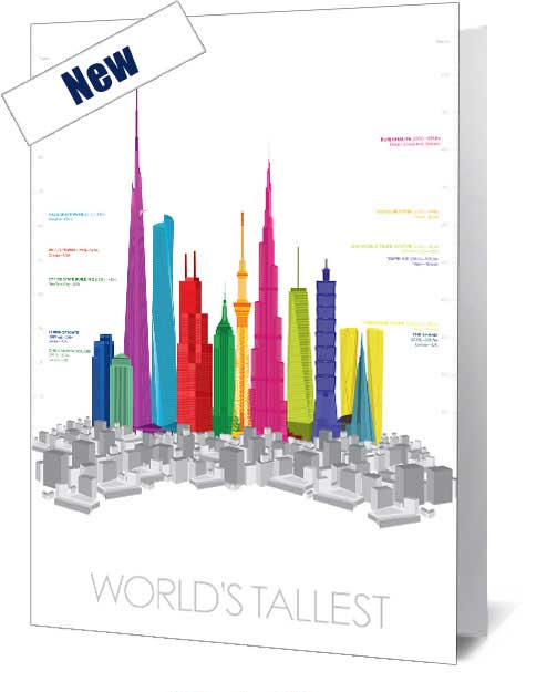 Worlds Tallest Day Notecard £3.99