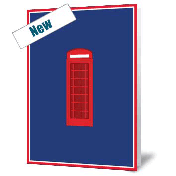  London - Telephone Box Card