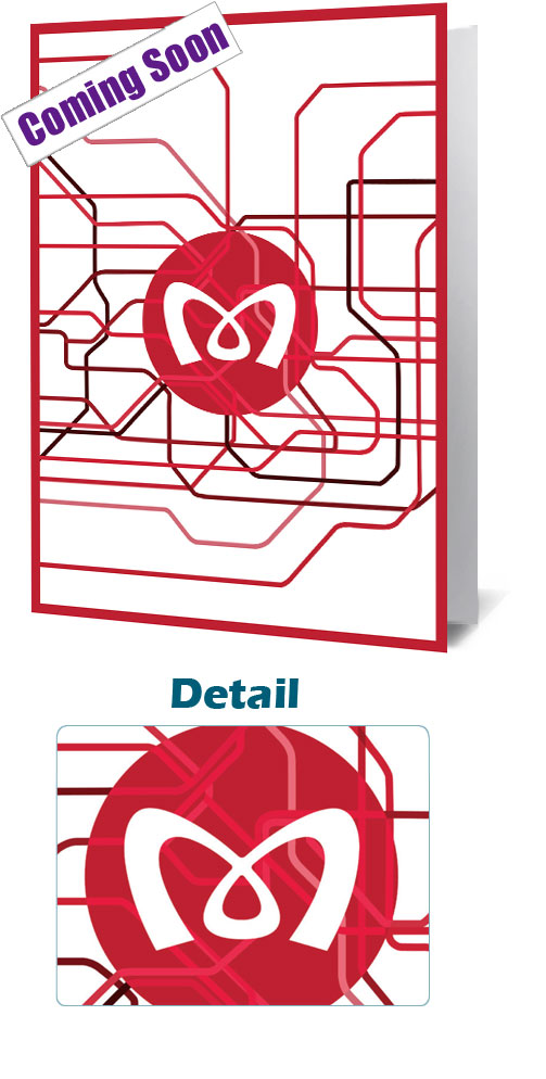 Tokyo Metro Notecard £3.99