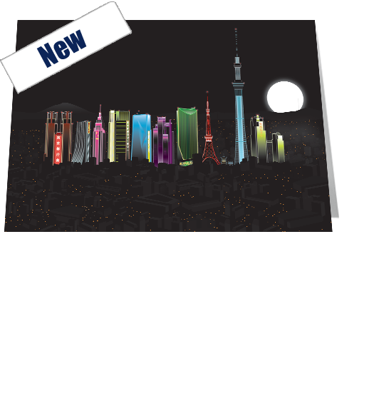 Tokyo Night Card £2.99