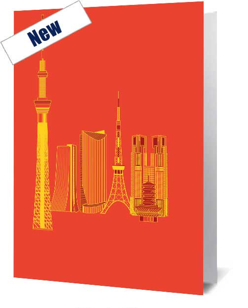 Tokyo Vibrant Notecard £3.99