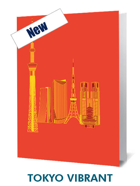 Tokyo Vibrant Notecard £3.99