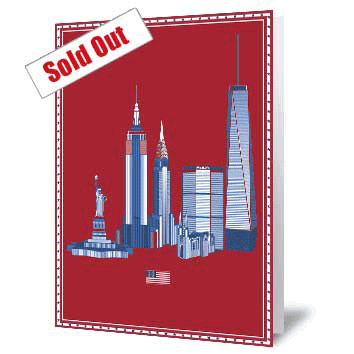 City Icons Up Close - new york Traditional Card