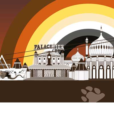 Brighton Bear Weekend Cityscape