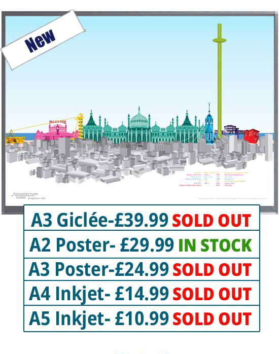 Brighton Day Print - Price From 10.99