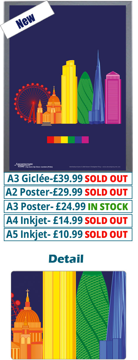 London Pride Print - Price From 10.99