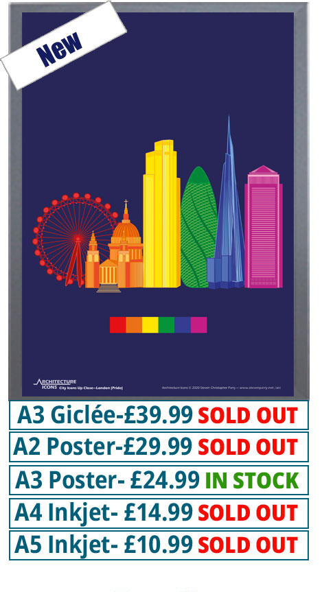 London Pride Print - Price From 10.99