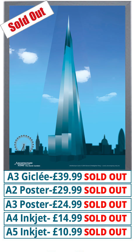 The Shard Print - Price From 10.99