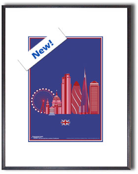 City Icons Up Close London Traditional Print