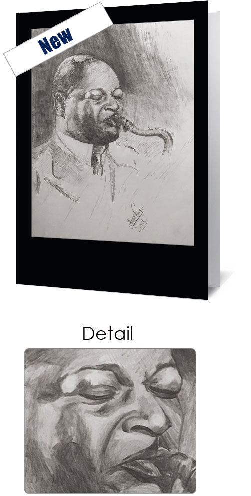 Ben Webster Notecard £3.99