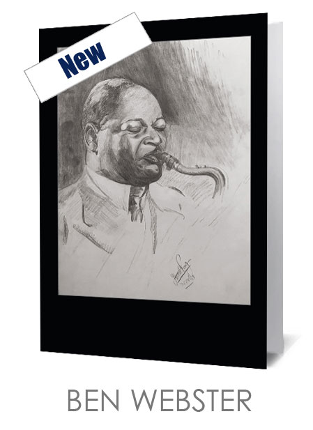Ben Webster - Notecard £3.99