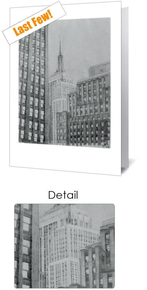 Empire State View Notecard £3.99