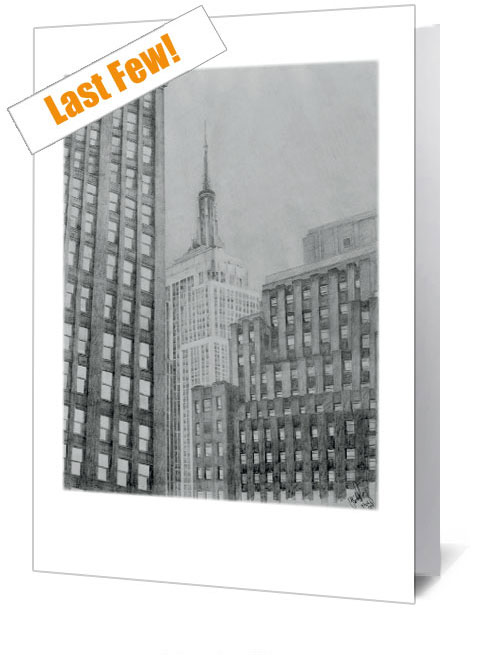 Empire State View Notecard £3.99