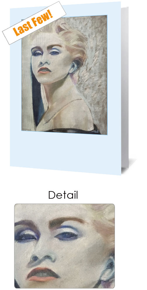 Madonna True Blue Notecard £3.99