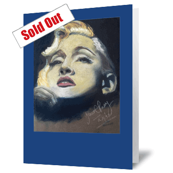 Madonna Vogue Card