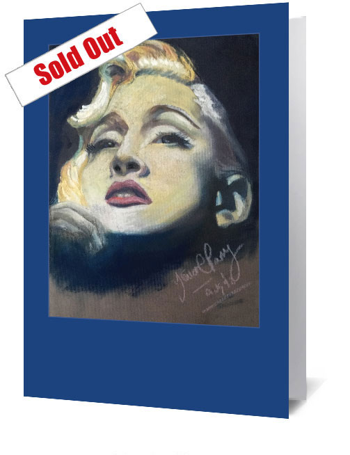 Madonna Vogue Notecard £3.99