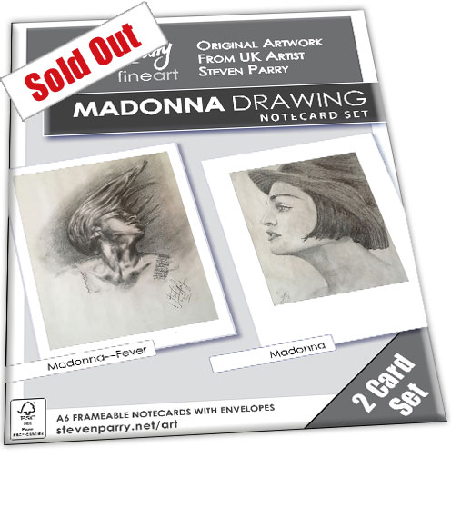 Madonna 2 Card Set £6.99 Includes Madonna Fever, Madonna  Cards