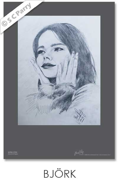 Bjork Print
