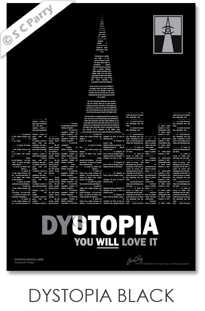 Dystopia Black Print