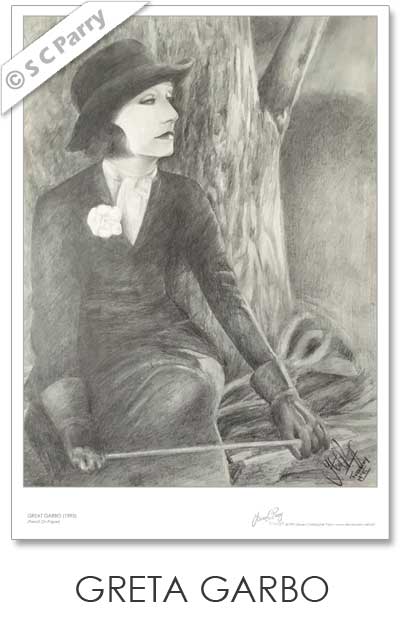 Greta Garbo Print