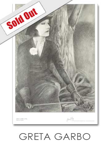 Greta Garbo Print