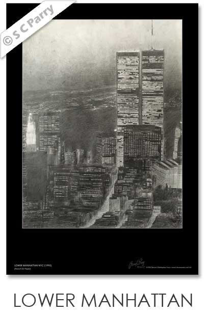 Lower Manhattan Print