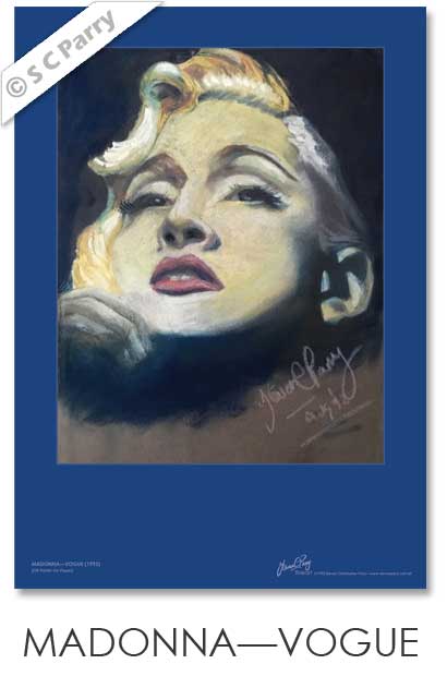 Madonna Vogue Print